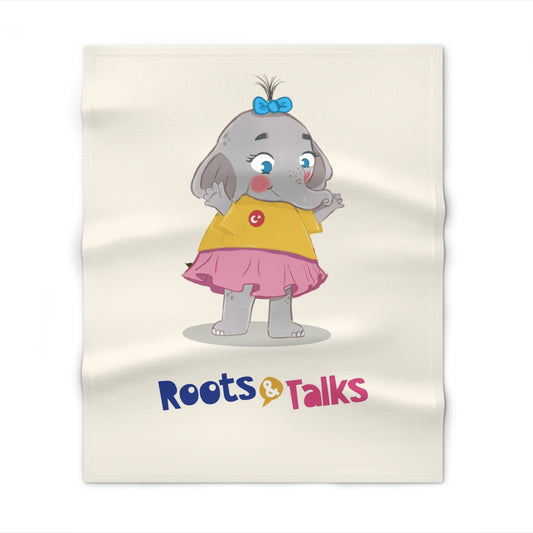 Filiz Elephant Throw Blanket, Roots & Talks - product photo 1