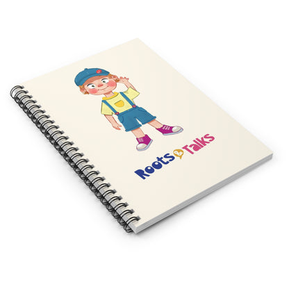 Giray Character Spiral Notebook, Roots & Talks - product photo 3