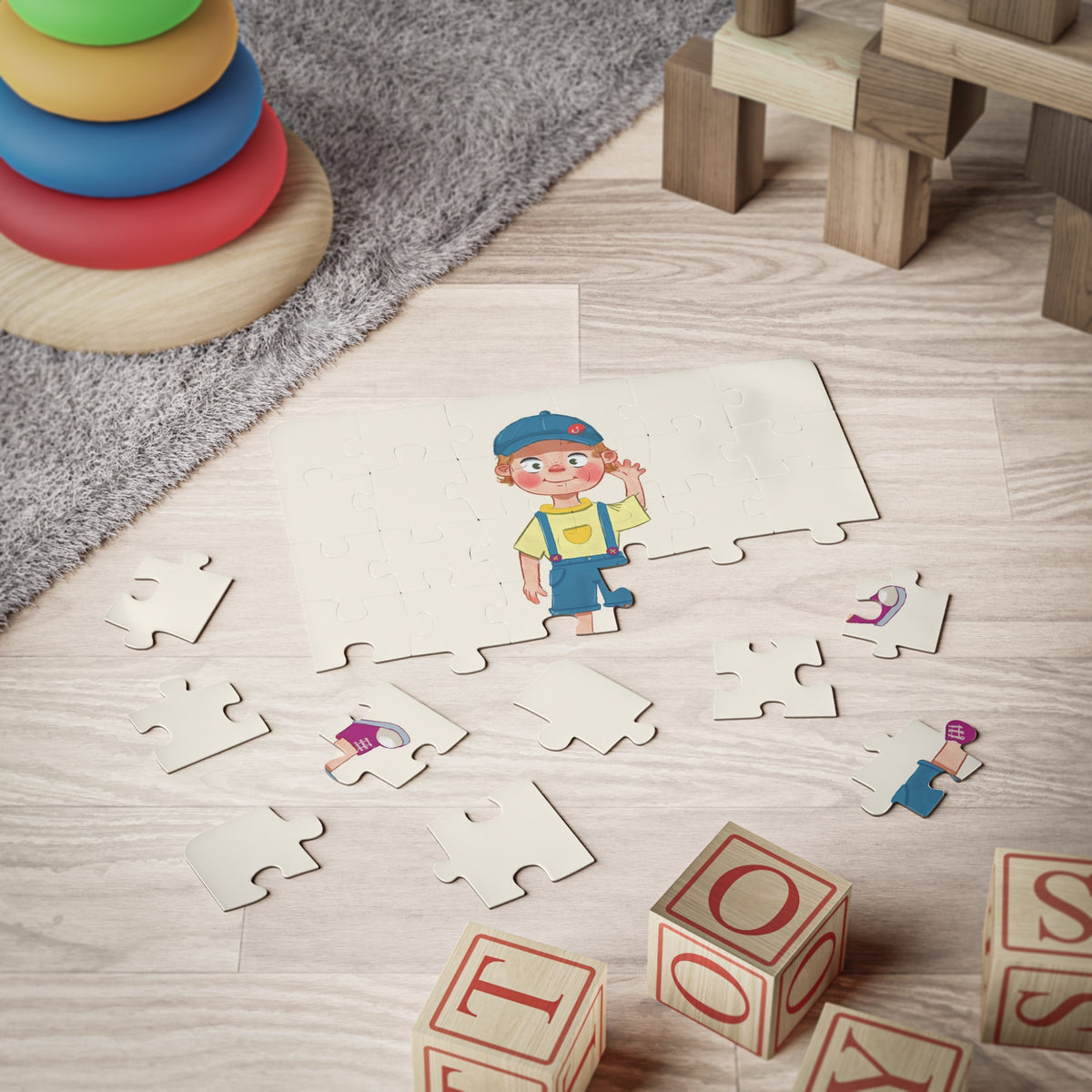 Giray Character Kids' Puzzle, 30 Pieces, Roots & Talks - product photo 2