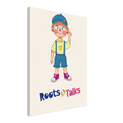 Giray Character Canvas Print, Roots & Talks - canvas photo 6