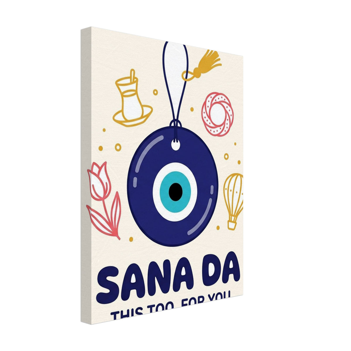 Sana Da Canvas Print, Roots & Talks - canvas photo 1