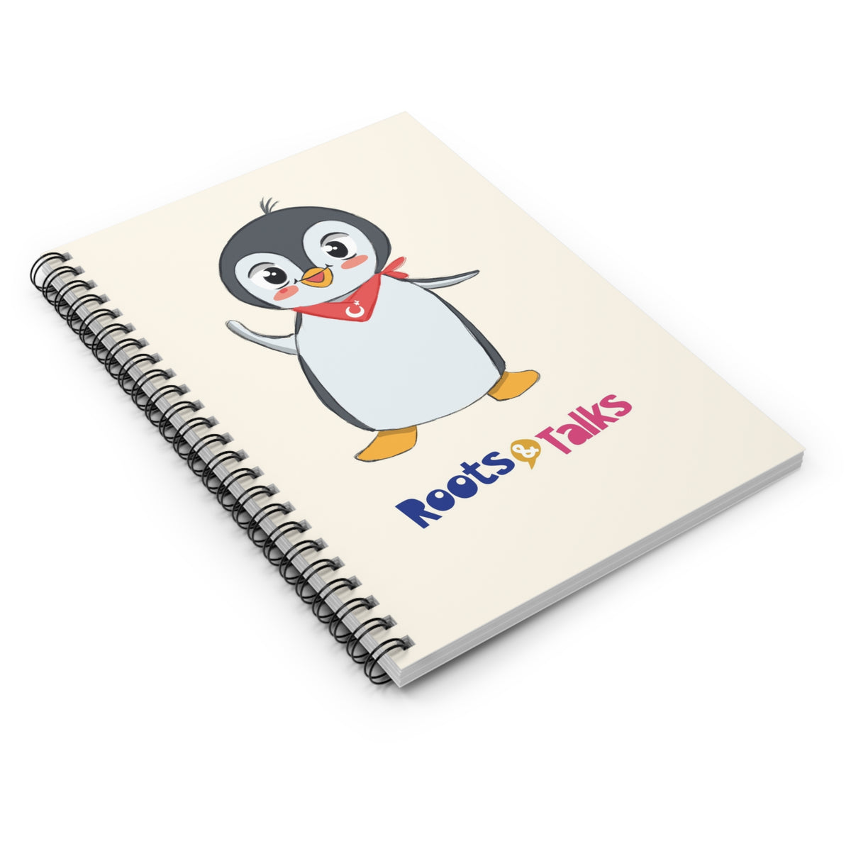 Pingucan Penguin Spiral Notebook, Roots & Talks - product photo 3