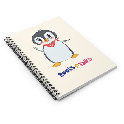 Pingucan Penguin Spiral Notebook, Roots & Talks - product photo 3