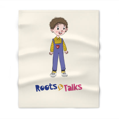 Ahmet Character Throw Blanket, Roots & Talks - product photo 1