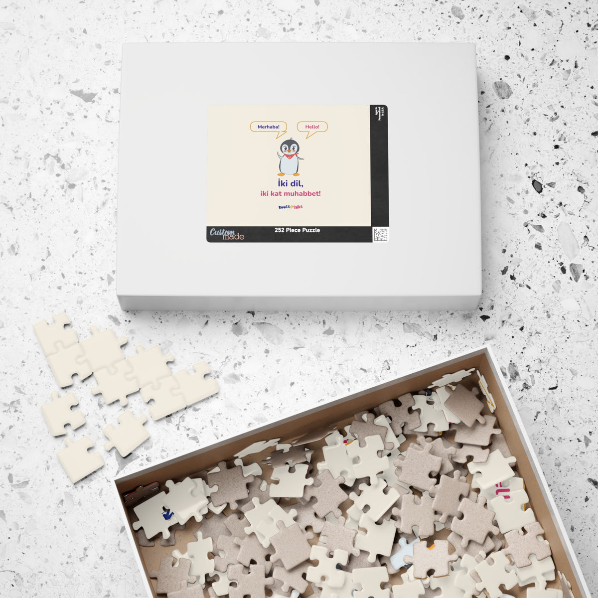 İki Dil, İki Kat Muhabbet Jigsaw Puzzle, Roots & Talks - product photo 5