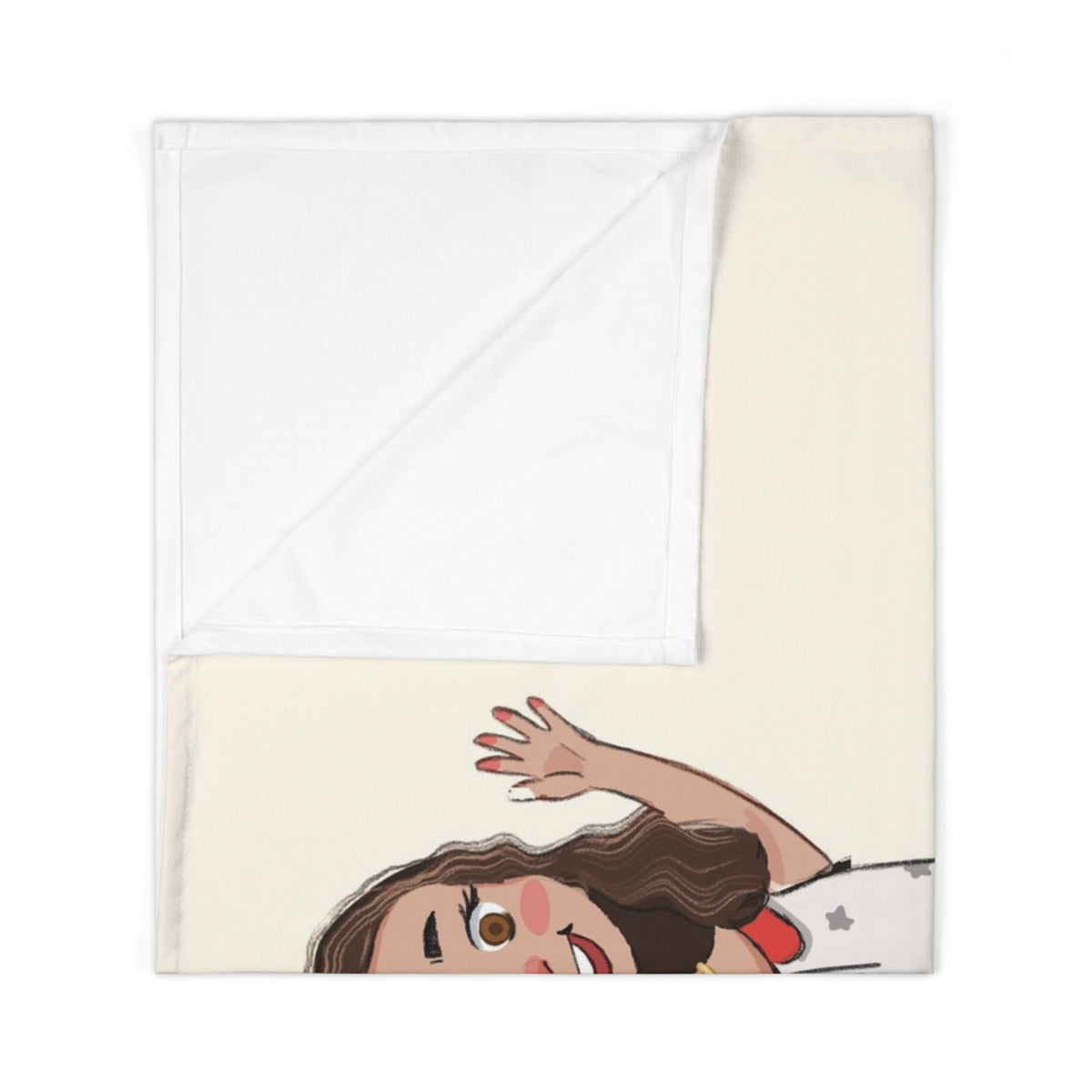 Defne Character Baby Swaddle Blanket, Roots & Talks - product photo 2