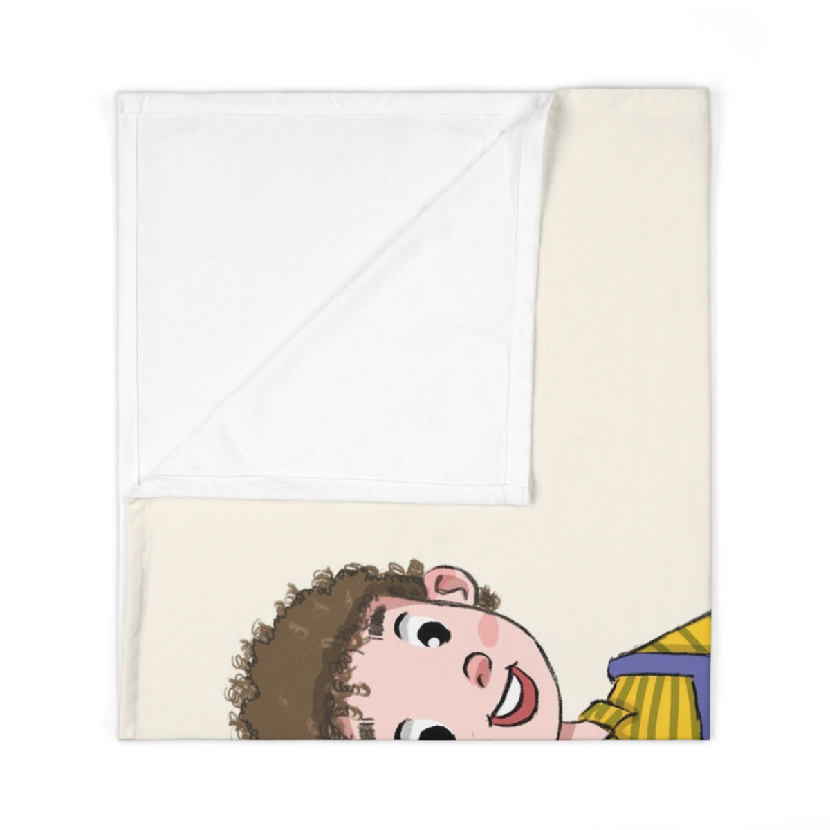 Ahmet Character Baby Swaddle Blanket, Roots & Talks - product photo 2