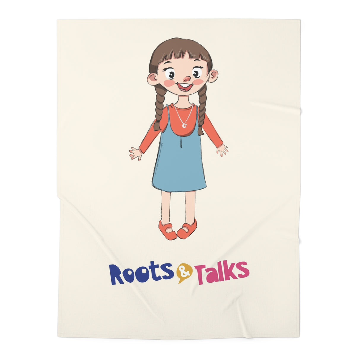Eylül Character Baby Swaddle Blanket, Roots & Talks - product photo 1