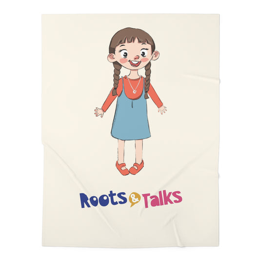 Eylül Character Baby Swaddle Blanket, Roots & Talks - product photo 1