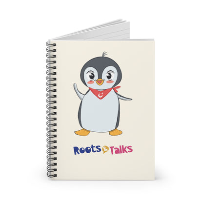 Pingucan Penguin Spiral Notebook, Roots & Talks - product photo 2