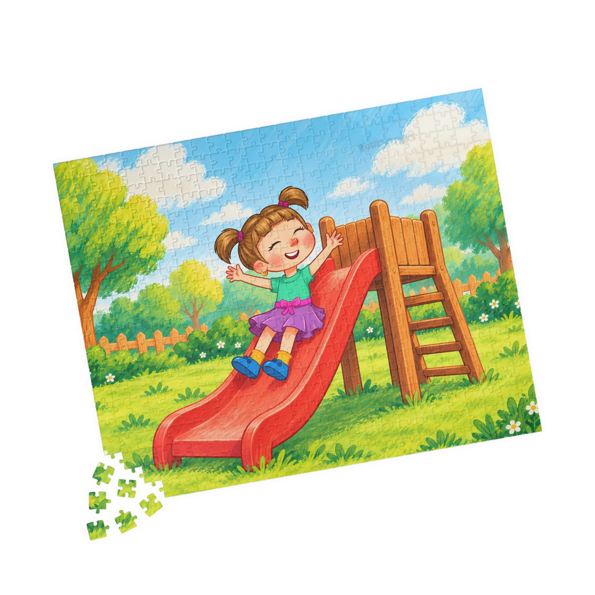 Playground Slide Jigsaw Puzzle, Roots & Talks - product photo 7