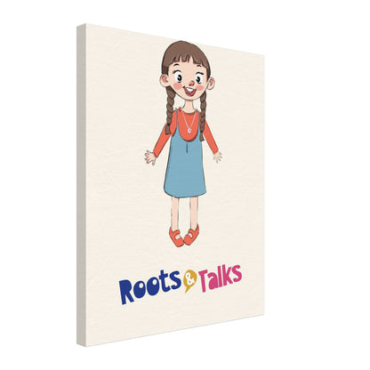 Eylül Character Canvas Print, Roots & Talks - canvas photo 4