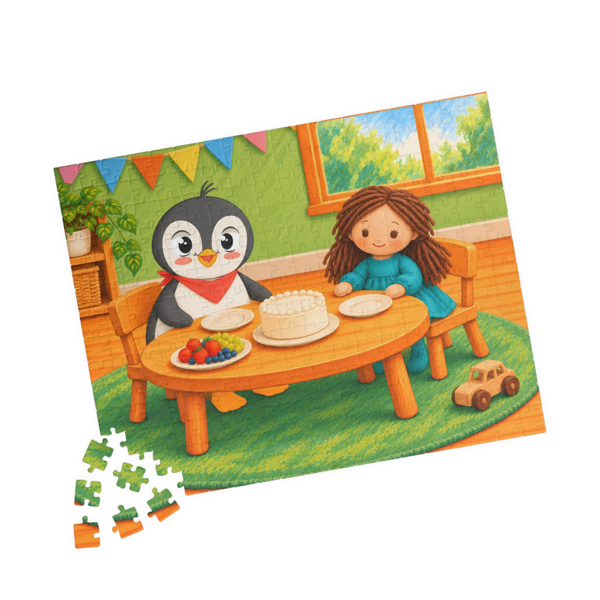 Birthday Table with Pingucan Jigsaw Puzzle, Roots & Talks - product photo 4