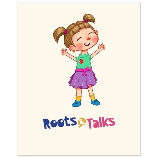 Ela Character Portrait Poster, Roots & Talks - poster photo 2