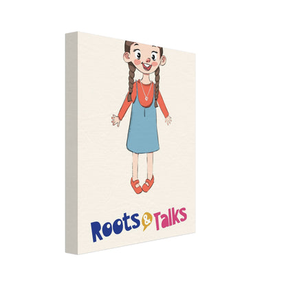 Eylül Character Canvas Print, Roots & Talks - canvas photo 1