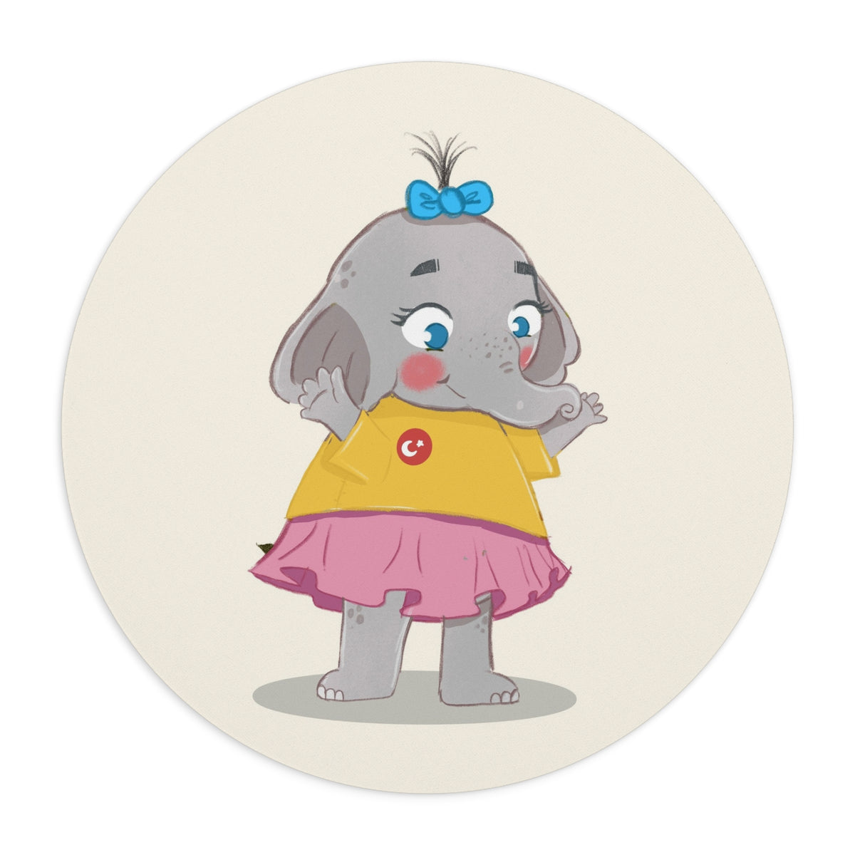 Filiz Elephant Mouse Pad, Roots & Talks - product photo 1