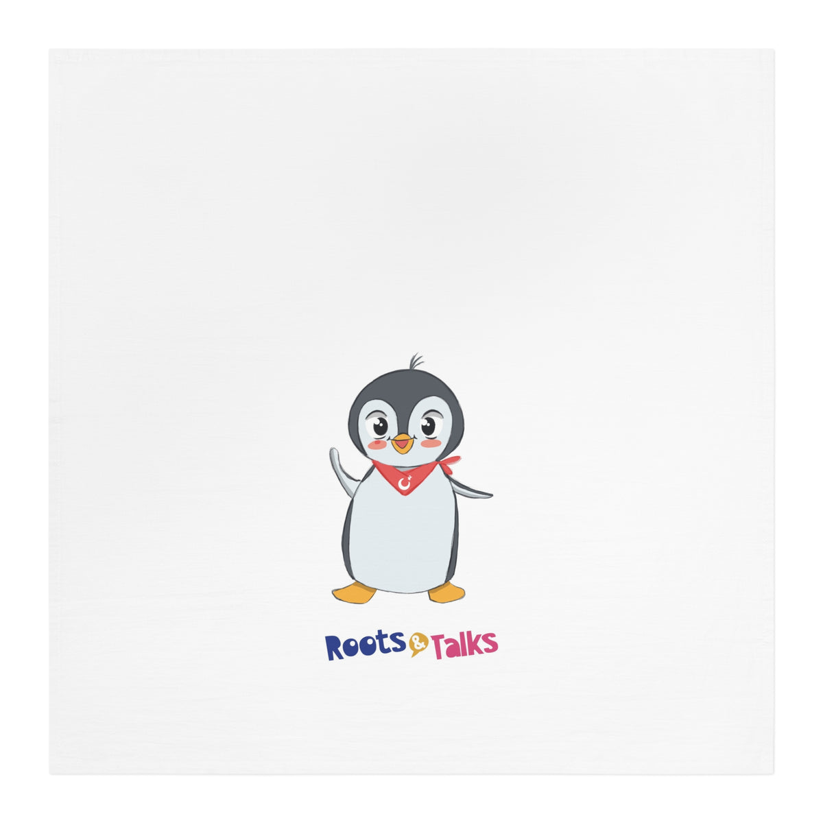 Pingucan Penguin Cotton Tea Towel, Roots & Talks - product photo 1