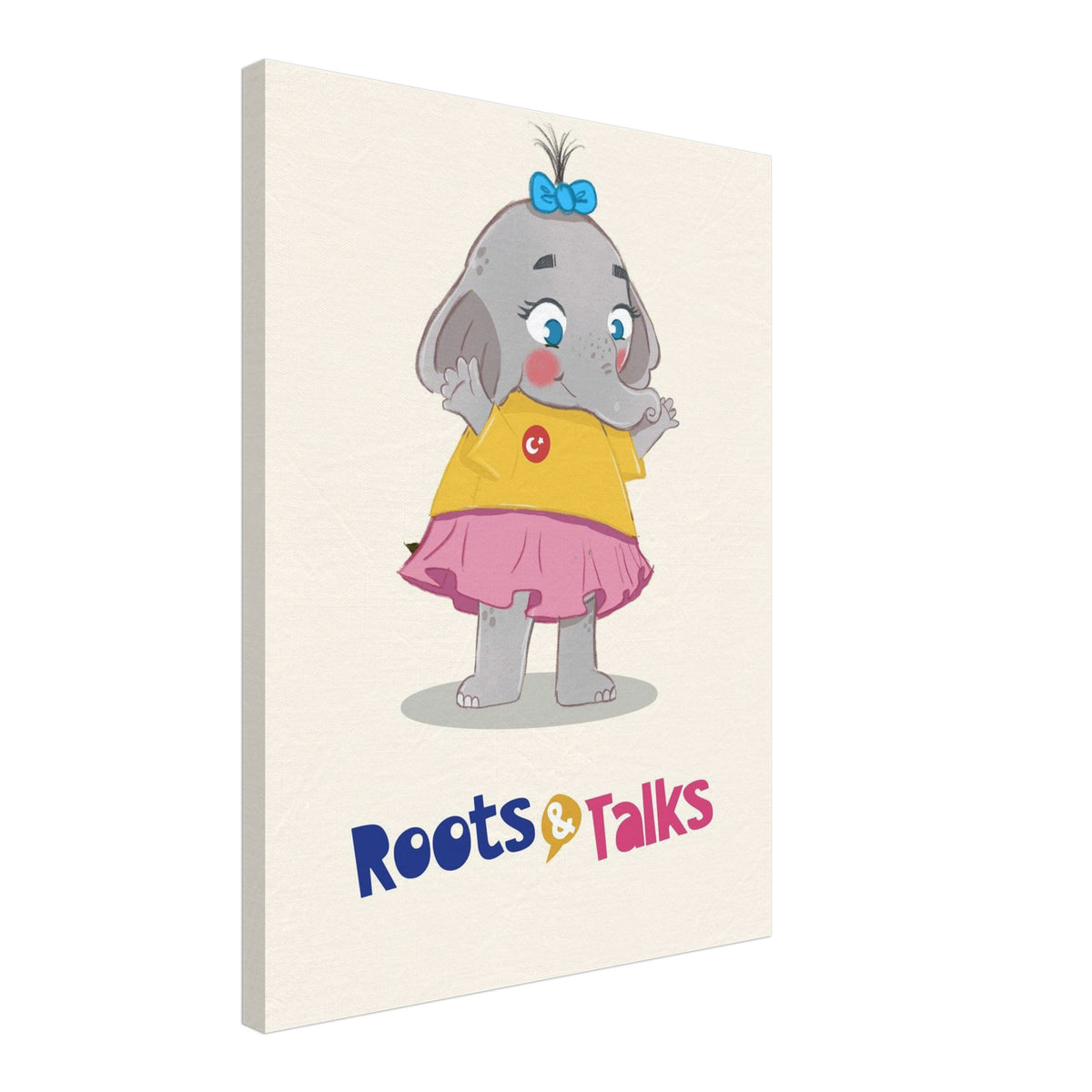 Filiz Elephant Canvas Print, Roots & Talks - canvas photo 6