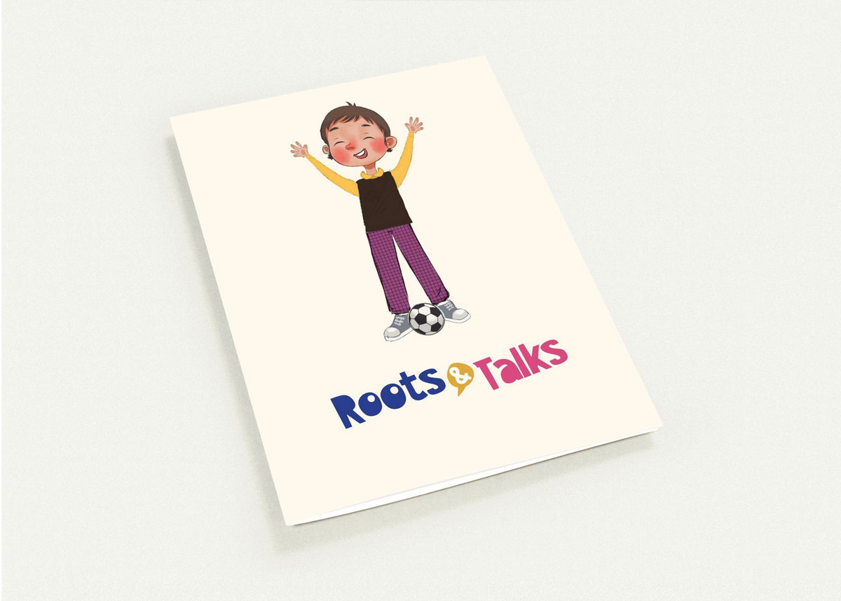 Gazi Character Greeting Cards, Pack of 10, Roots & Talks - greeting card photo 1