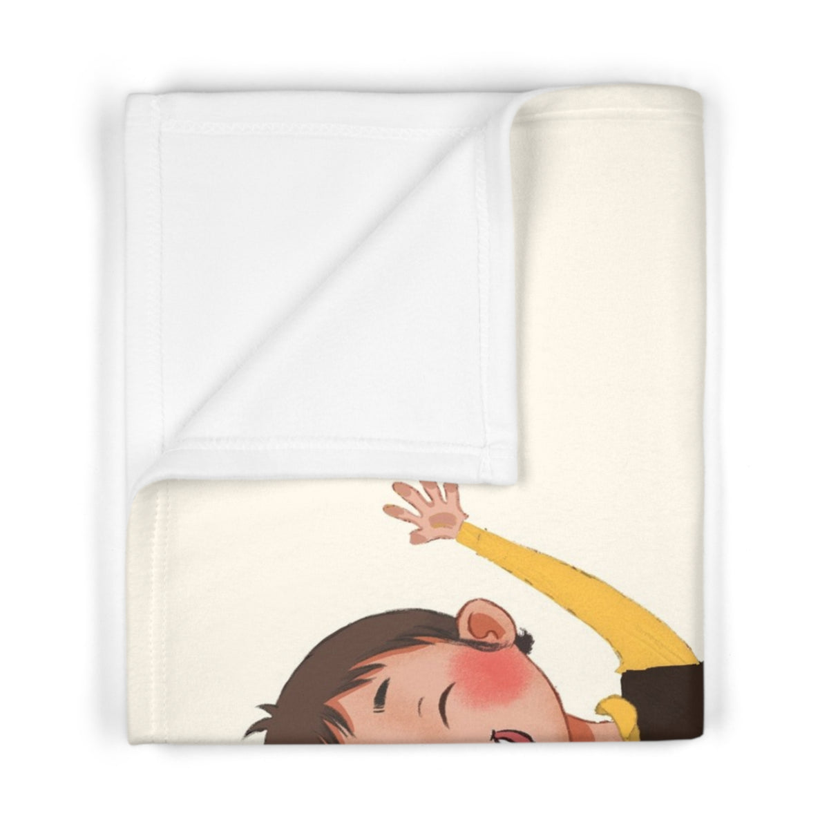 Gazi Character Soft Fleece Baby Blanket, Roots & Talks - product photo 2