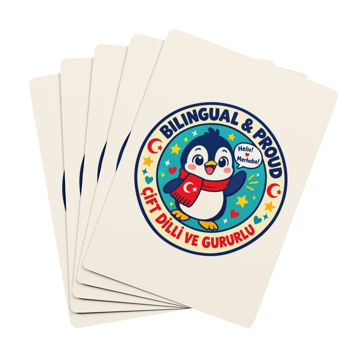 Bilingual & Proud Poker Playing Cards, Roots & Talks - product photo 3