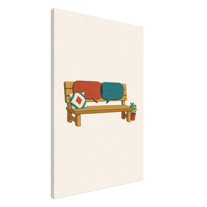 Room for One More Word Canvas Print, Roots & Talks - canvas photo 2