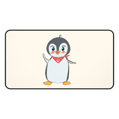 Pingucan Penguin Neoprene Desk Mat, 12 × 22 in, Roots & Talks - product photo 1