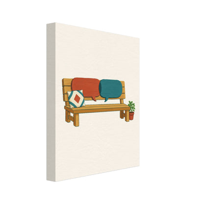 Room for One More Word Canvas Print, Roots & Talks - canvas photo 3