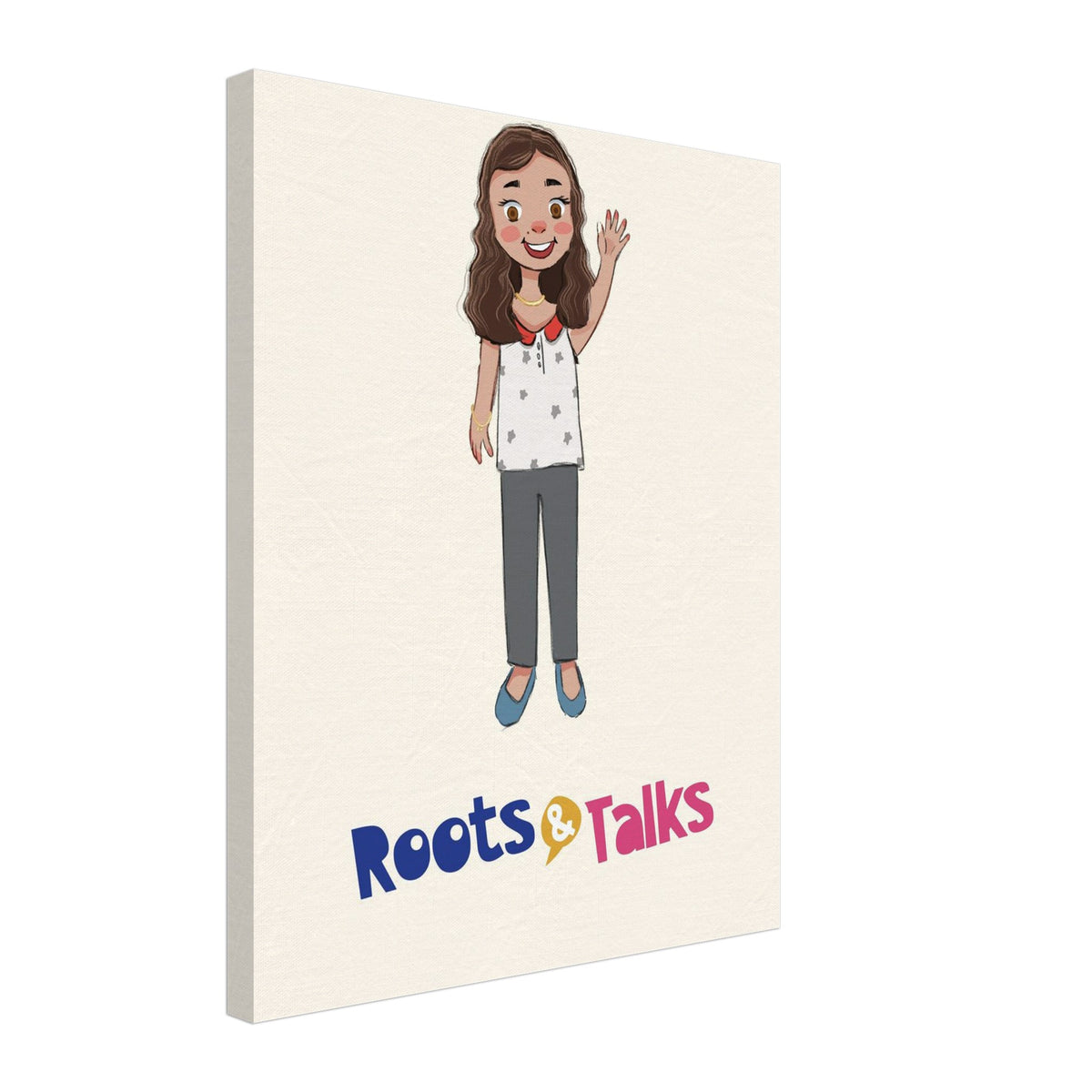 Defne Character Canvas Print, Roots & Talks - canvas photo 4