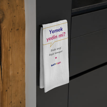 Yemek Yedin Mi? Cotton Tea Towel, Roots & Talks - product photo 4