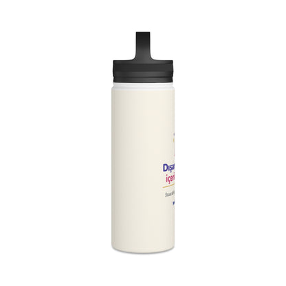 Dışarıda Kar, İçeride Çay Stainless Steel Water Bottle, 18 oz, Roots & Talks - product photo 3