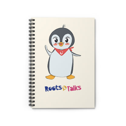 Pingucan Penguin Spiral Notebook, Roots & Talks - product photo 1