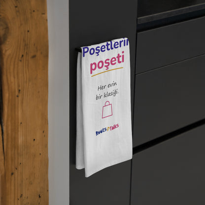 Poşetlerin Poşeti Cotton Tea Towel, Roots & Talks - product photo 4