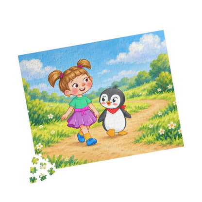 Walking Home with Pingucan Jigsaw Puzzle, Roots & Talks - product photo 7