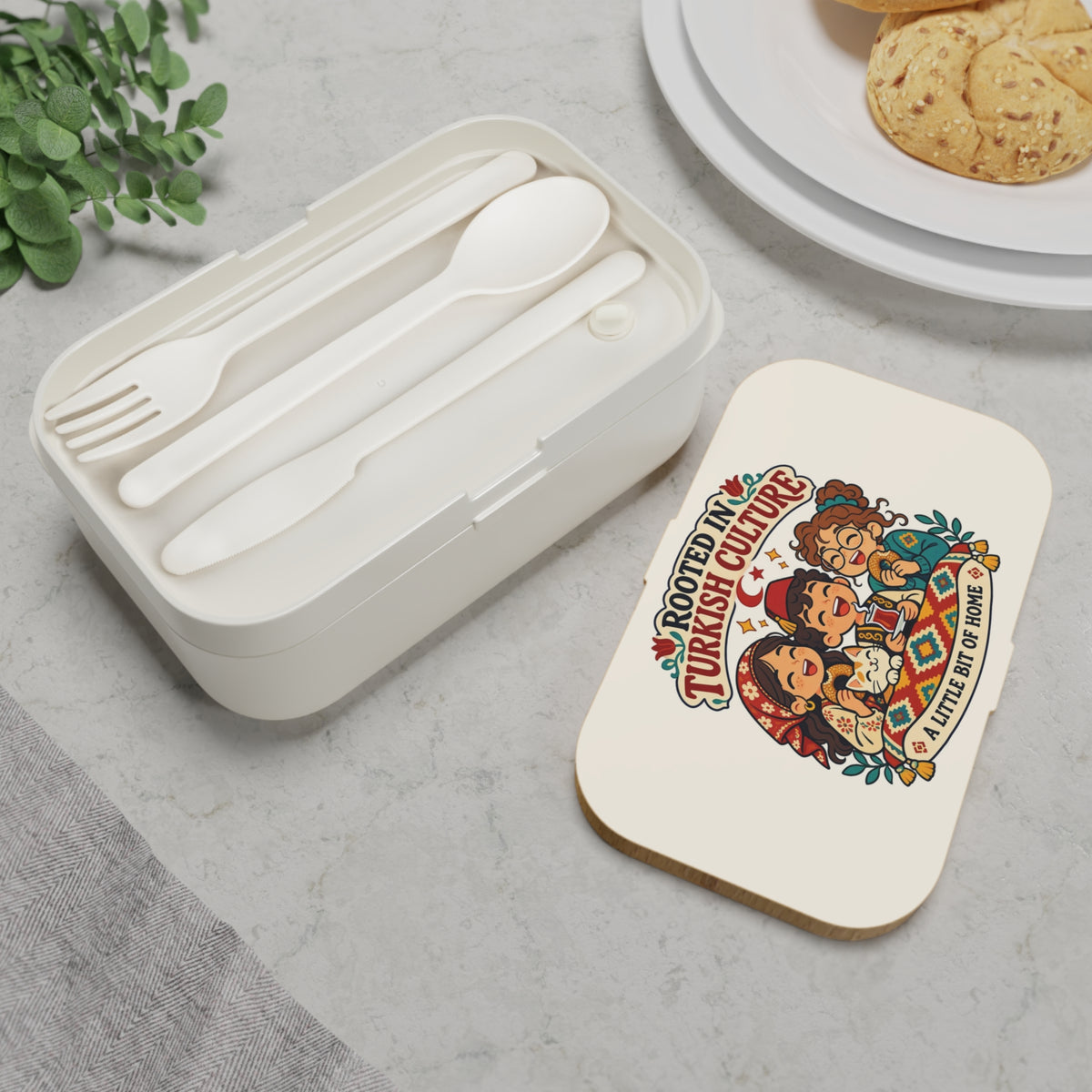 Rooted in Turkish Culture Bento Lunch Box, Roots & Talks - product photo 4