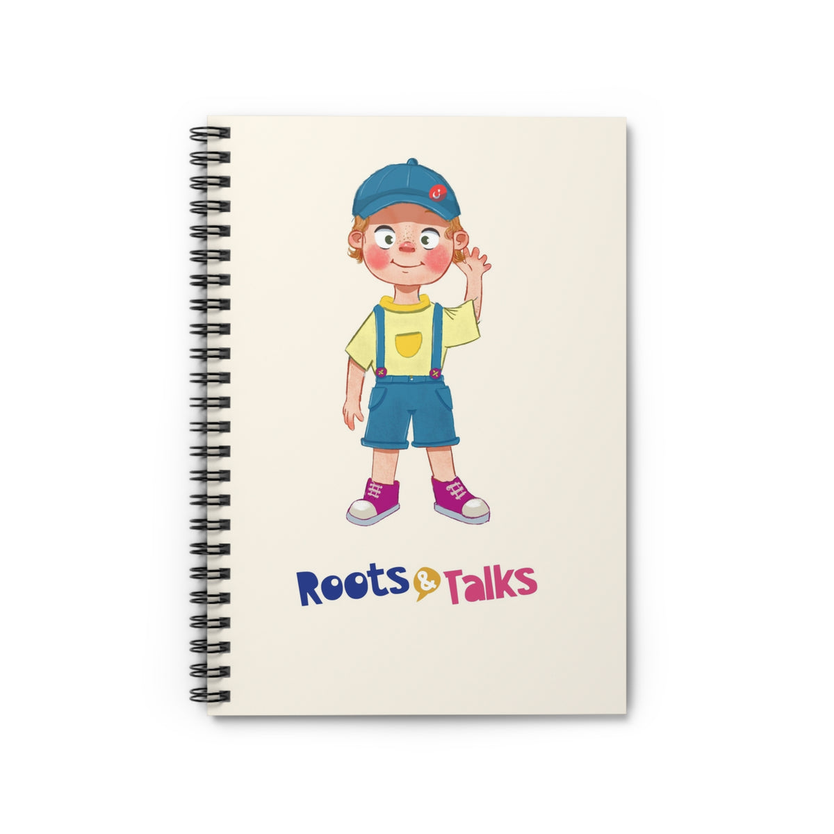 Giray Character Spiral Notebook, Roots & Talks - product photo 1