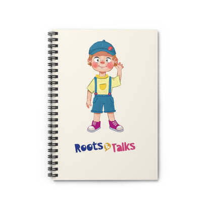 Giray Character Spiral Notebook, Roots & Talks - product photo 1
