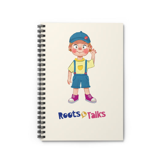 Giray Character Spiral Notebook, Roots & Talks - product photo 1