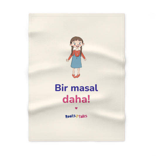 Bir Masal Daha Soft Fleece Baby Blanket, Roots & Talks - product photo 1