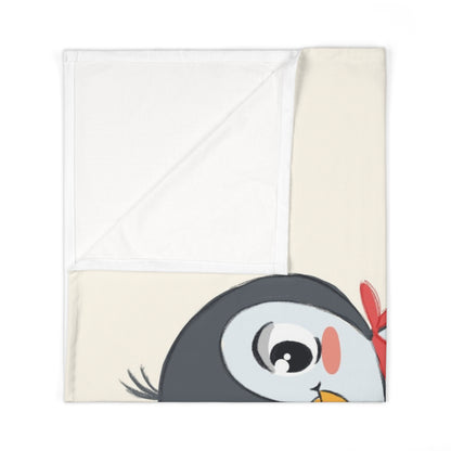 Pingucan Penguin Baby Swaddle Blanket, Roots & Talks - product photo 2