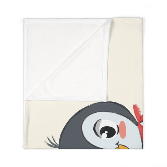 Pingucan Penguin Baby Swaddle Blanket, Roots & Talks - product photo 2
