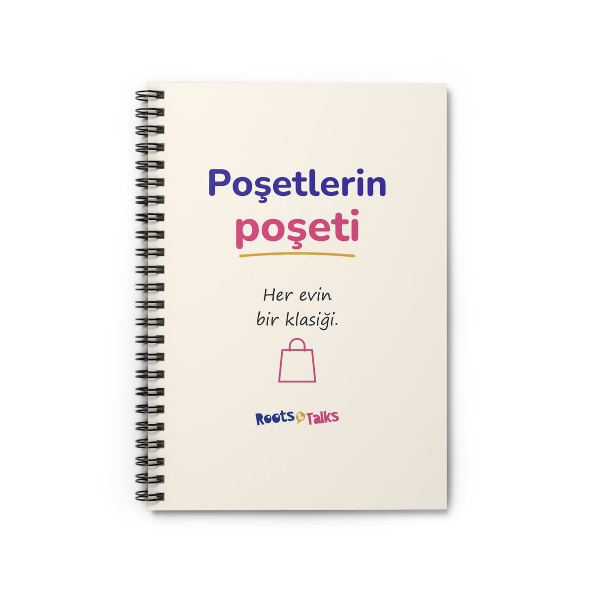 Poşetlerin Poşeti Spiral Notebook, Roots & Talks - product photo 1