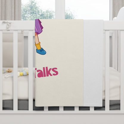 Ela Character Soft Fleece Baby Blanket, Roots & Talks - product photo 4