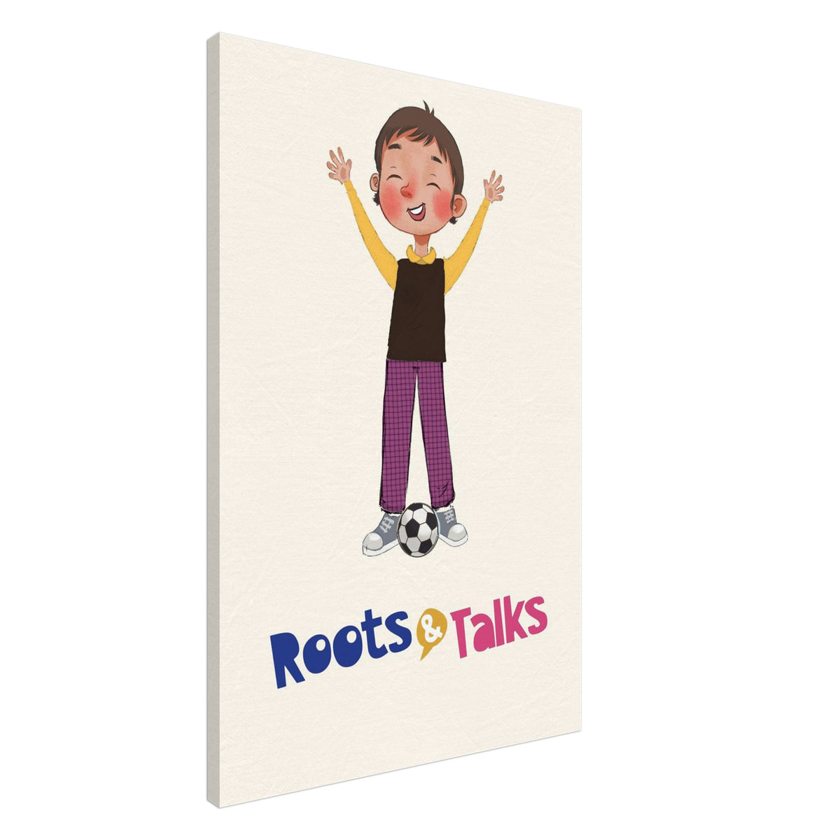 Gazi Character Canvas Print, Roots & Talks - canvas photo 3
