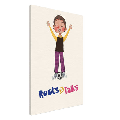 Gazi Character Canvas Print, Roots & Talks - canvas photo 3