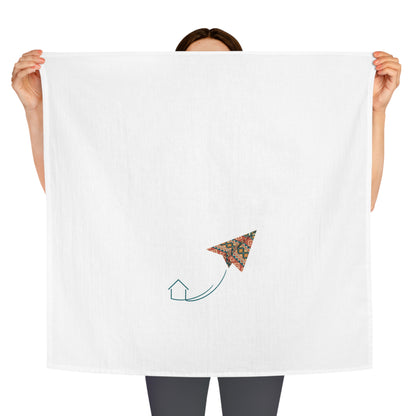 Kilim Flight Cotton Tea Towel, Roots & Talks - product photo 3