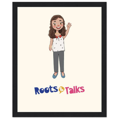 Defne Character Framed Portrait Poster, Roots & Talks - framed poster photo 6
