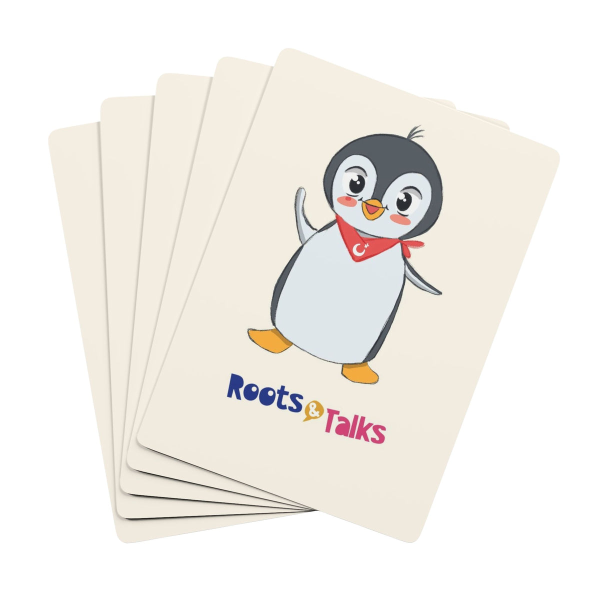 Pingucan Penguin Poker Playing Cards, Roots & Talks - product photo 3