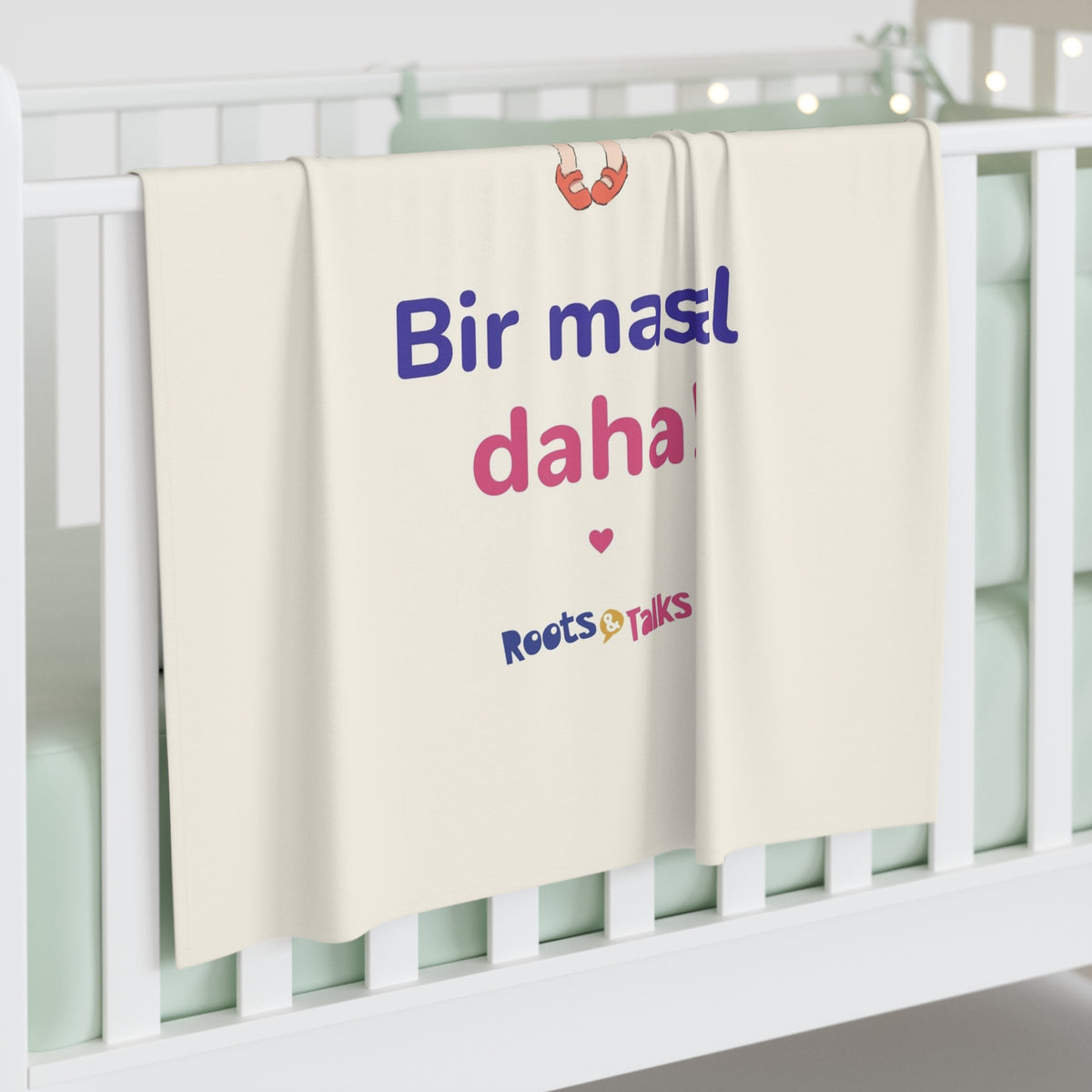 Bir Masal Daha Baby Swaddle Blanket, Roots & Talks - product photo 3
