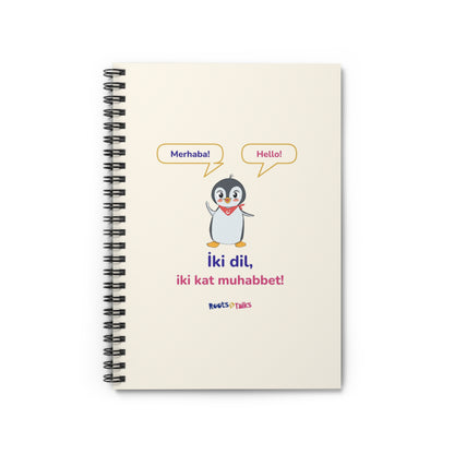 İki Dil, İki Kat Muhabbet Spiral Notebook, Roots & Talks - product photo 1